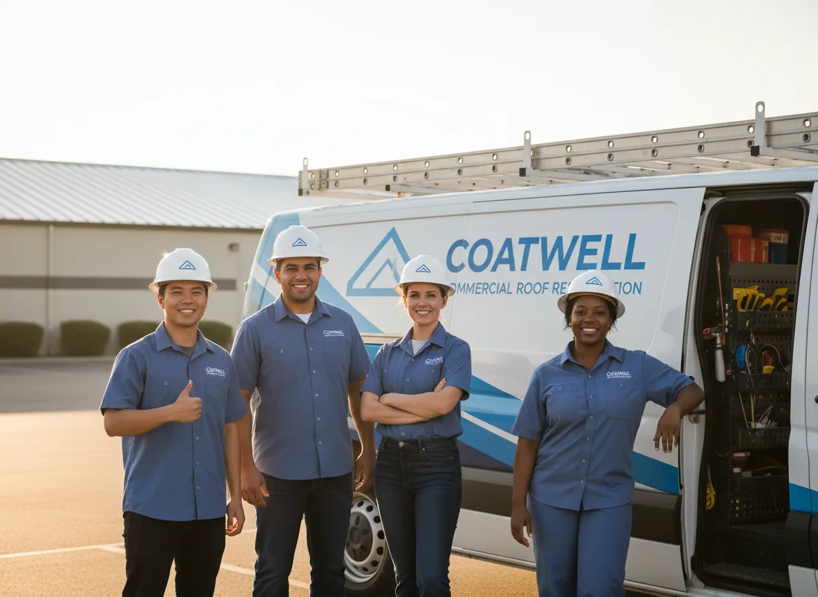 Commercial roof coating company in Andale, KS
